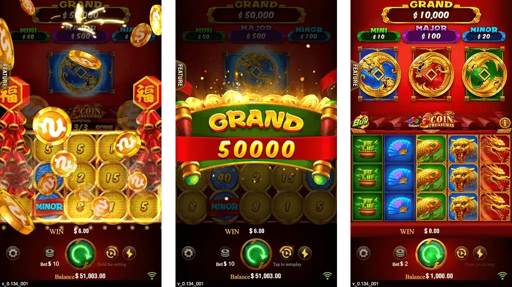 3 Coins Max666 Bonus